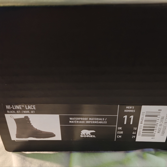 Sorel Hi-Line Lace Boot - Black - Picture 10 of 10